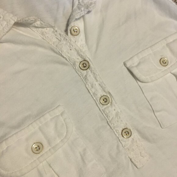 Tommy Hilfiger Preppy Cotton 1/2 Button Up Tank Top - Picture 6 of 14